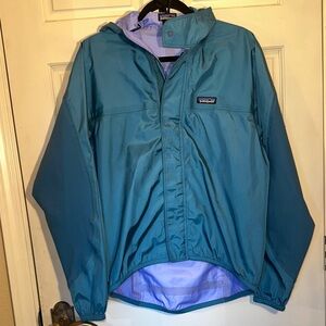 Patagonia Blue Hooded Jacket